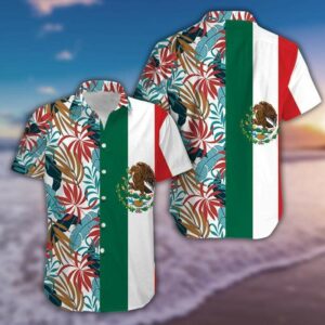 Mexico Tropical Hawaiian Aloha Hawaiian Shirtss  - Thelegend59