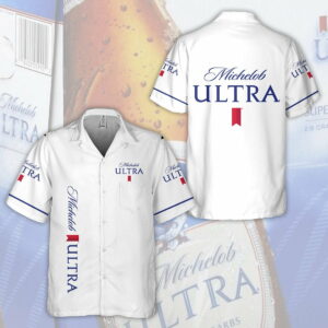 Michelob Ultra All Over Print 3D Hawaiian Shirt  - Thelegend59