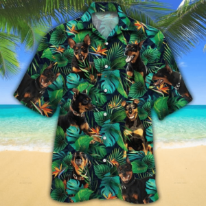 Miniature Bull Terrier Dog Lovers Halloween Night Hawaiian Graphic Print Short Sleeve Hawaiian Shirt  - Thelegend59