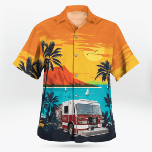 Mishawaka Fire Department Hawaiian Shirt - For Men And Women - Kids  - Thelegend59