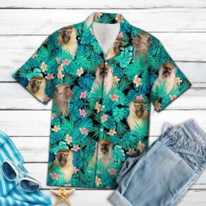 Monkey Tropical Green Unique Design Hawaiian Shirt For Men Women  - Thelegend59