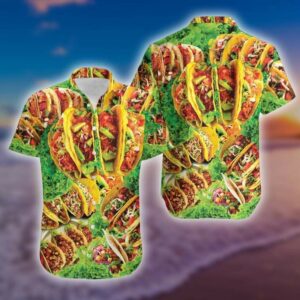 More Tacos Por Favor Unisex Hawaiian Aloha Hawaiian Shirtss  - Thelegend59