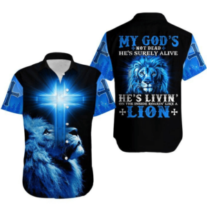My God'S Not Dead Hawaiian Shirt - For Men And Women - Kids  - Thelegend59