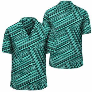 Nation Turquoise Hawaiian Shirt  - Thelegend59