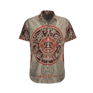 Native America  Gray Awesome Design Unisex Hawaiian Shirt  - Thelegend59