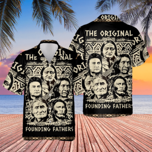 Native American Pride Peaceful Forever Edition Short Sleeve Hawaiian Shirt - For Men And Women - Kids  - Thelegend59