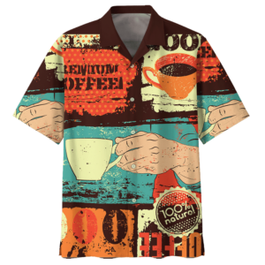 Natural Coffee Hawaiian Shirt For Men Women  - Thelegend59