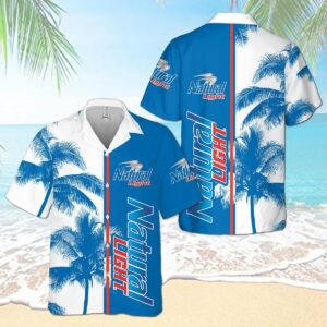 Natural Light Palm Tree All Over Print 3D Aloha Summer Beach Hawaiian Shirt  - Thelegend59