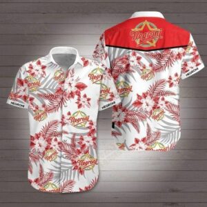 Negroni Hawaiian Graphic Print Short Sleeve  - Thelegend59