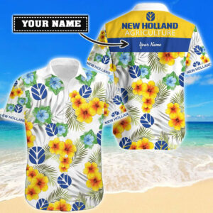 New Holland Customized Hawaiian Shirts For Summer - For Men And Women - Kids  - Thelegend59