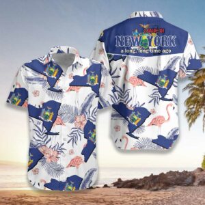 New York Made In Long Time Hawaiian Shirt For Men Women  - Thelegend59