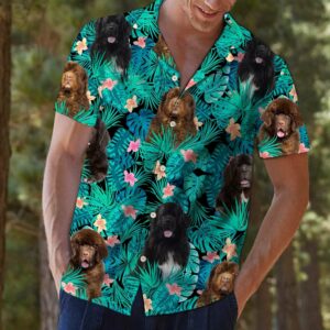 Newfoundland Tropical Blue Awesome Design Hawaiian Shirt For Men Women  - Thelegend59