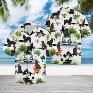 Newfoundlvacation Multicolor Unique Design Hawaiian Shirt For Men Women  - Thelegend59