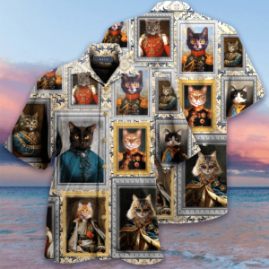 Noble Cat Aristocrat Hawaiian Shirt For Men Women  - Thelegend59