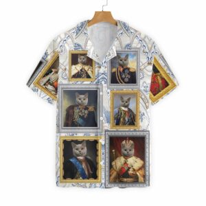 Noble Cat Hawaiian Shirt For Men Women  - Thelegend59