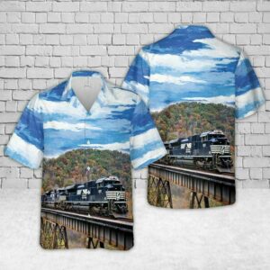 Norfolk Southern Railway Hawaiian Shirt For Men Women  - Thelegend59