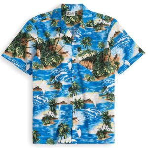 North Shore Blue Awesome Design Hawaiian Shirt  - Thelegend59