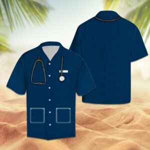 Nurse Blue Best Design Hawaiian Shirt For Men Women  - Thelegend59