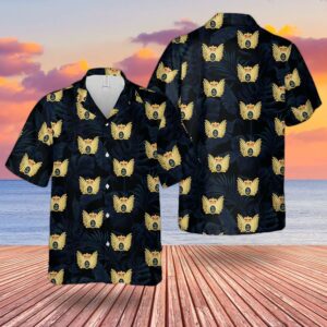 Observer Wings Badge Black Awesome Design Unisex Hawaiian Shirt  - Thelegend59