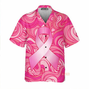 October Breast Cancer Awareness Pink Aloha Hawaiian Shirts - For Men And Women - Kids  - Thelegend59