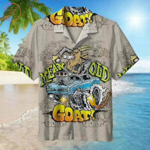 Old Goat With A Rod Hawaiian Shirt  - Thelegend59