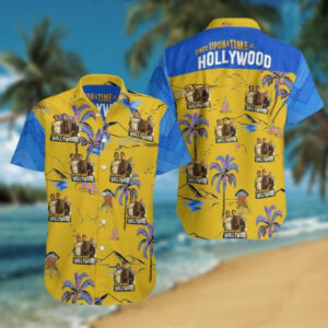 Once Upon A Time In Hollywood - Once Upon A Time In Hollywood Summer Fan Gift Hawaiian Graphic Print Short Sleeve  - Thelegend59
