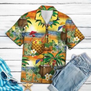 Paradise Mojito Hawaiian Shirt For Men Women  - Thelegend59