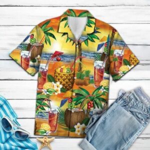 Paradise Sangria Hawaiian Shirt For Men Women  - Thelegend59