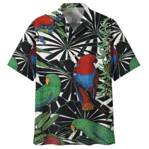Parrot Colorful Nice Design Unisex Hawaiian Shirt  - Thelegend59