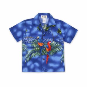 Parrots Blue Nice Design Hawaiian Shirt  - Thelegend59