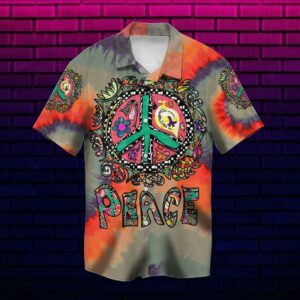 Peace For The World Hawaiian Shirt For Men Women  - Thelegend59