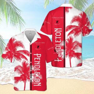 Pendleton Palm Tree All Over Print 3D Aloha Summer Beach Hawaiian Shirt  - Thelegend59