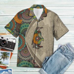Penguin Mandala Multicolor Unique Design Hawaiian Shirt For Men Women  - Thelegend59