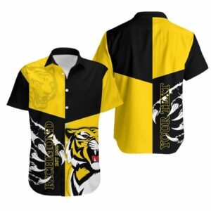Personalised Richmond Tigers Hawaiian Shirt Special Style Th4  - Thelegend59