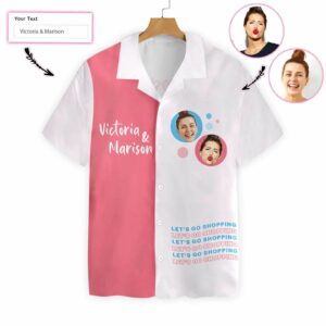 Personalized Difference Love Womance Shopping Hawaiian Aloha Hawaiian Shirtss  - Thelegend59