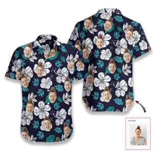 Personalized Floral Pattern Seamless Hawaiian Aloha Hawaiian Shirtss  - Thelegend59