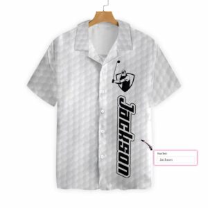 Personalized Golf Texture With Logo Hawaiian Aloha Hawaiian Shirtss  - Thelegend59