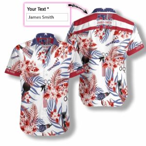 Personalized Hairstylist Tropical Hawaiian Aloha Hawaiian Shirtss Custom Name  - Thelegend59