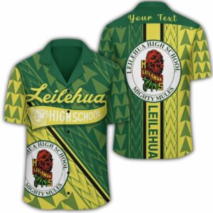 (Personalized) Hawaii Hawaiian Shirt - Leilehua High Hawaiian Shirt - Energetic  - Thelegend59