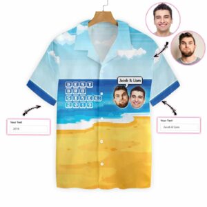 Personalized Hawaiian Aloha Hawaiian Shirtss Difference Love Bromance Playing Game  - Thelegend59