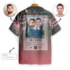 Personalized Hawaiian Aloha Hawaiian Shirtss Difference Love Lgbt Gay Wedding  - Thelegend59