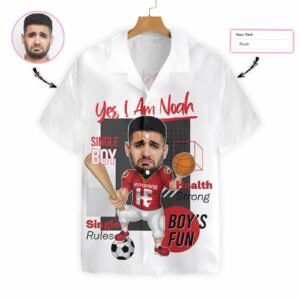Personalized Hawaiian Aloha Hawaiian Shirtss Difference Love Single Boy Activities  - Thelegend59