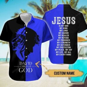 Personalized Jesus - Child Of God Hawaiian Aloha Hawaiian Shirts  - Thelegend59