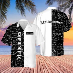 Personalized Mathematics Math Teacher Hawaiian Aloha Hawaiian Shirtss Custom Name  - Thelegend59