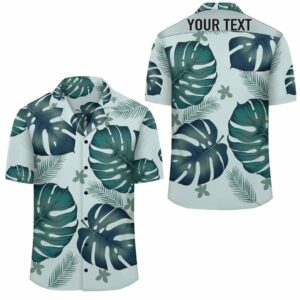 (Personalized) Monstera Tropical Hawaiian Shirt Haka Style  - Thelegend59