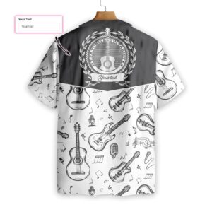 Personalized My Favorite Guitarist Guitar Pattern Hawaiian Aloha Hawaiian Shirtss  - Thelegend59
