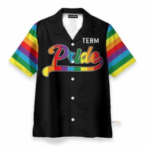 Personalized Name And Number Lgbt Pride Team Hawaiian Shirt - For Men And Women - Kids  - Thelegend59