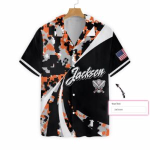 Personalized Name Unique Baseball Hawaiian Aloha Hawaiian Shirtss  - Thelegend59