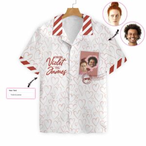 Personalized Thinking Couple Scupidity Love Hawaiian Aloha Hawaiian Shirtss  - Thelegend59