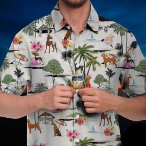 Pharaoh Hound Hawaiian Shirt Hawaii Beach Retro  - Thelegend59